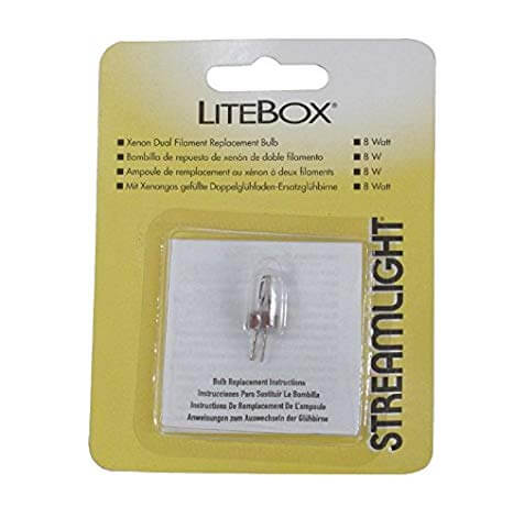 Streamlight 8W Dual-Filament Replacement Bulb for LiteBox 45921 #45921 for sale